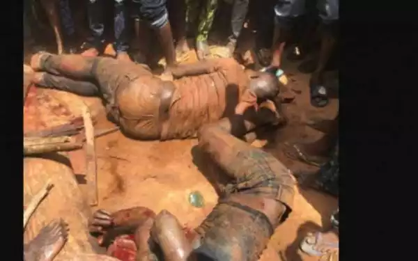 Baddo Gang Terrorizing Ikorodu Axis Lynched (Graphic Video, Picture)
